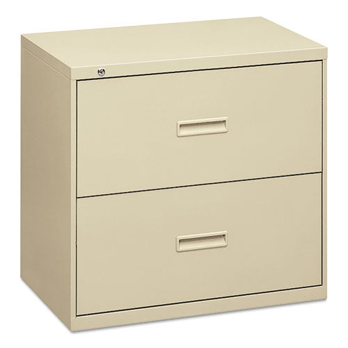 400 Series Lateral File, 2 Legal/Letter-Size File Drawers, Putty, 30" x 18" x 28"-(BSX432LL)