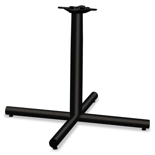 Single Column Steel Base, 36w x 36d x 27.88h, Black-(HONXSP36P)