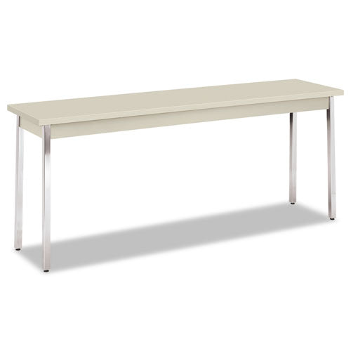 Utility Table, Rectangular, 72w x 18d x 29h, Light Gray-(HONUTM1872LOLOC)