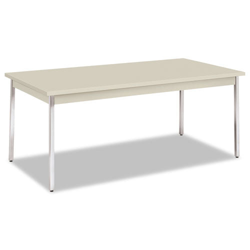 Utility Table, Rectangular, 72w x 36d x 29h, Light Gray-(HONUTM3672LOLOC)