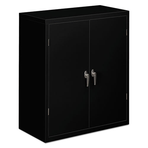 Assembled Storage Cabinet, 36w x 18d x 42h, Black-(HONSC1842P)