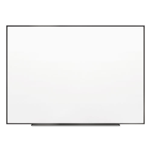 Fusion Nano-Clean Magnetic Whiteboard, 72 x 48, White Surface, Black Aluminum Frame-(QRTNA7248FB)