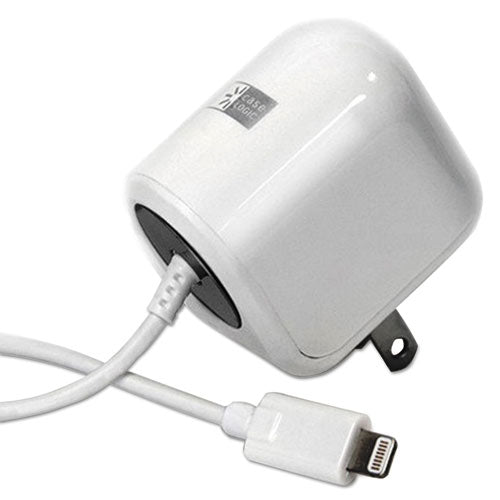 Dedicated Apple Lightning Home Charger, 2.1 A, White-(BTHCLTCMF)