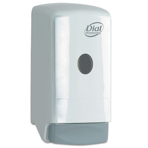 Liquid Soap Dispenser, Model 22, 800 mL, 5.25 x 4.25 x 10.25, White-(DIA03226)