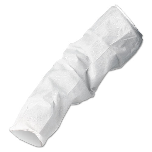 A10 Breathable Particle Protection Sleeve Protectors, 18", White, 200/Carton-(KCC23610)