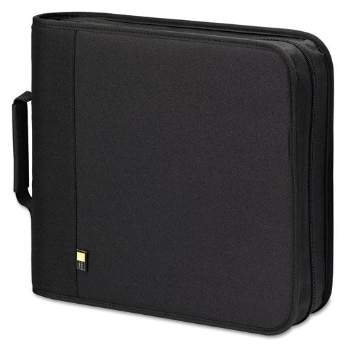 CD/DVD Expandable Binder, Holds 208 Discs, Black-(CLG3200387)