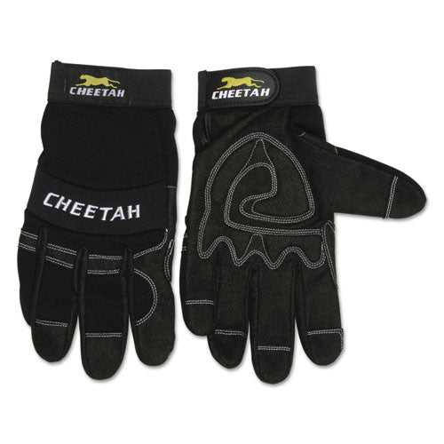 Cheetah 935CH Gloves, Small, Black-(CRW935CHS)