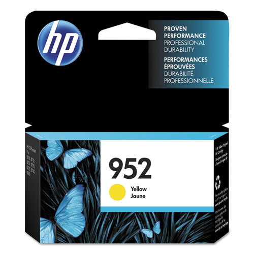 HP 952, (L0S55AN) Yellow Original Ink Cartridge-(HEWL0S55AN)