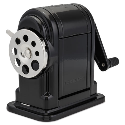 Ranger 55 Classroom Manual Pencil Sharpener, Manually-Powered, 3.25 x 6 x 5.5, Black-(EPI1001)