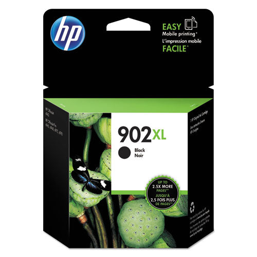 HP 902XL, (T6M14AN) High-Yield Black Original Ink Cartridge-(HEWT6M14AN)