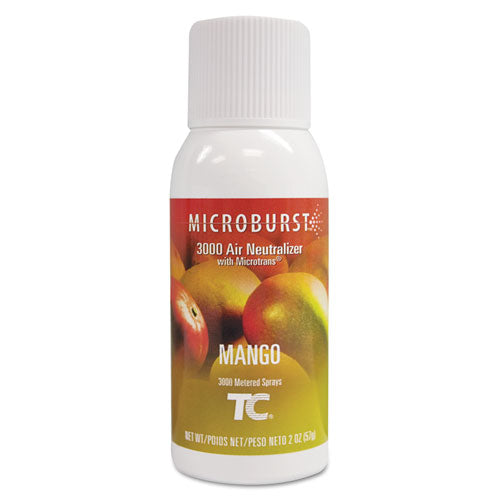 Microburst 3000 Refill, Mango, 2 oz Aerosol Spray, 12/Carton-(RCP401690)