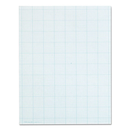 Cross Section Pads, Cross-Section Quadrille Rule (10 sq/in, 1 sq/in), 50 White 8.5 x 11 Sheets-(TOP35101)