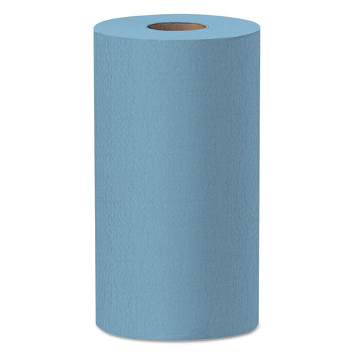 General Clean X60 Cloths, Small Roll, 13.5 x 19.6, Blue, 130/Roll, 6 Rolls/Carton-(KCC35431)