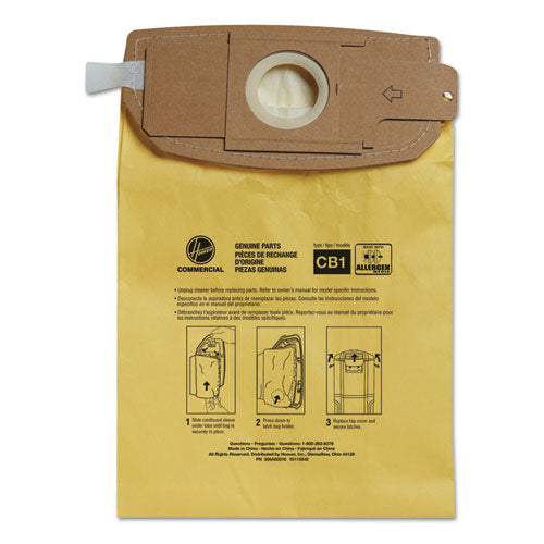 Disposable Vacuum Bags, Allergen C1, 10/Pack-(HVRAH10273)