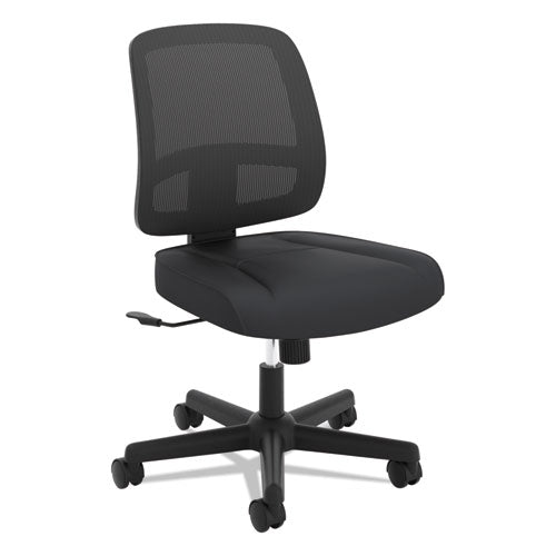 ValuTask Mesh Back Task Chair, Supports Up to 250 lb, 15" to 19" Seat Height, Black-(BSXVL205MM10T)