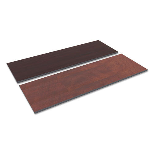 Reversible Laminate Table Top, Rectangular, 71.5w x 23.63,Medium Cherry/Mahogany-(ALETT7224CM)