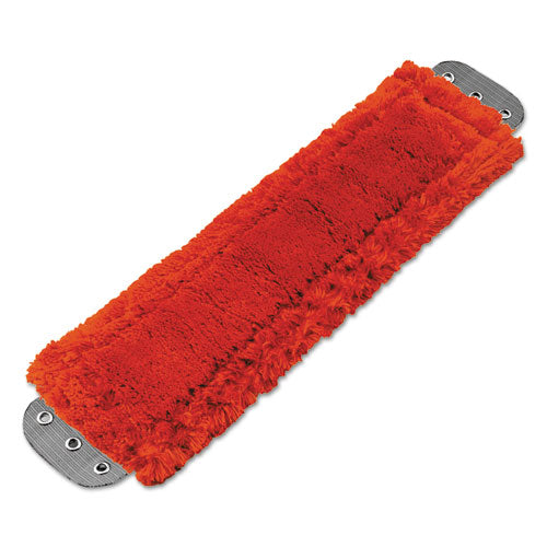 Mop Head, Microfiber, Heavy-Duty, 16 x 5, Red-(UNGMM40R)