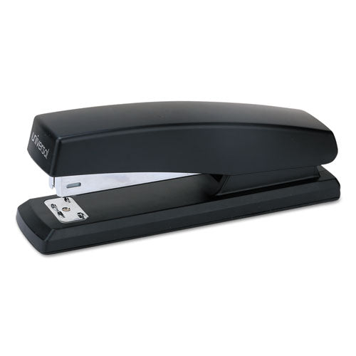 Economy Full-Strip Stapler, 20-Sheet Capacity, Black-(UNV43118)