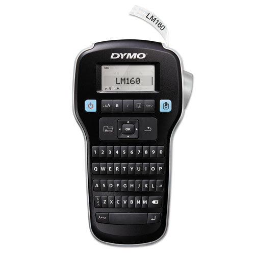 LabelManager 160P Label Maker, 2 Lines, 7.9 x 4.65 x 1.9-(DYM1790415)