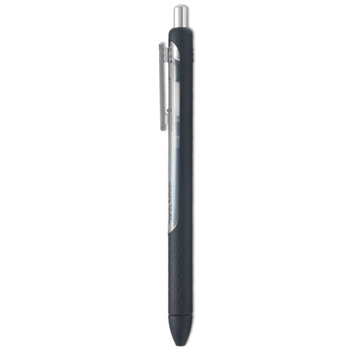 InkJoy Gel Pen, Retractable, Micro 0.5 mm, Black Ink, Black Barrel, Dozen-(PAP1951720)