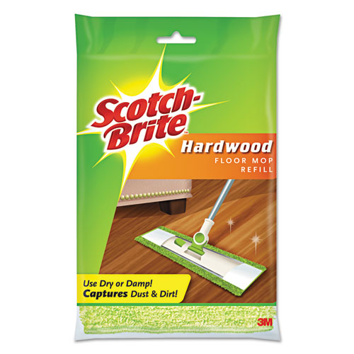 Hardwood Floor Mop Refill, Microfiber-(MMMM005R)