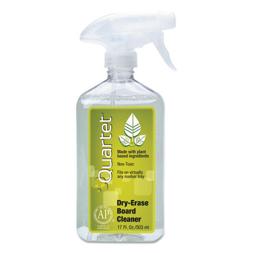 Whiteboard Spray Cleaner for Dry Erase Boards, 17 oz Spray Bottle-(QRT550)