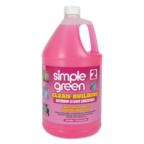 Clean Building Bathroom Cleaner Concentrate, Unscented, 1gal Bottle-(SMP11101)
