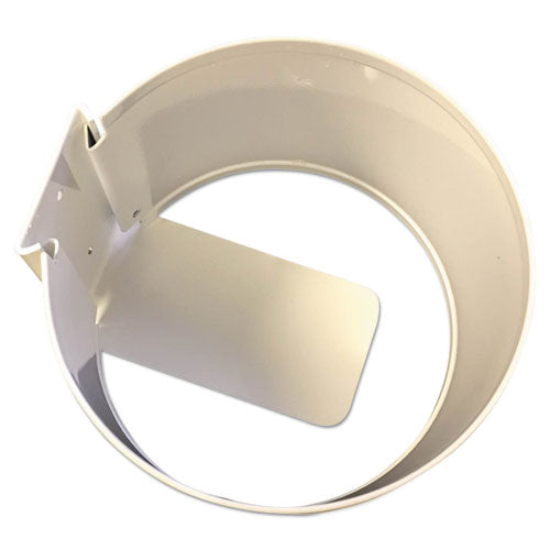 Wall Mount Holder, 6" x 6" x 4", White, 12/Carton-(DEL1012U12)