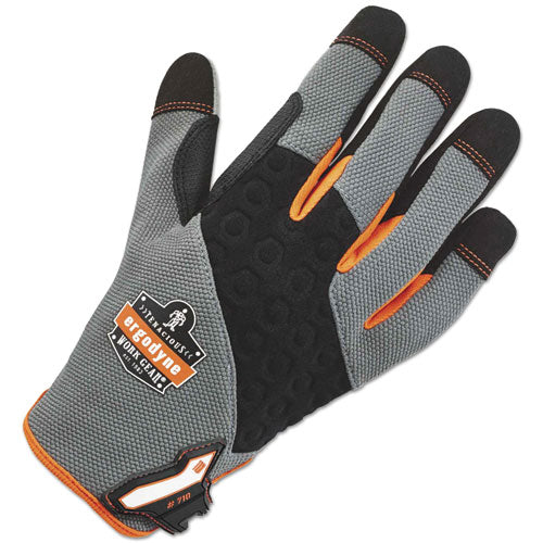 ProFlex 710 Heavy-Duty Utility Gloves, Gray, X-Large, 1 Pair-(EGO17045)