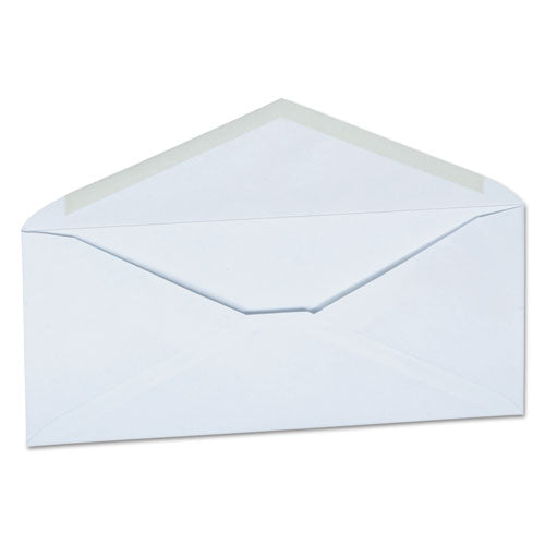 Open-Side Business Envelope, #10, Monarch Flap, Gummed Closure, 4.13 x 9.5, White, 250/Carton-(UNV36319)