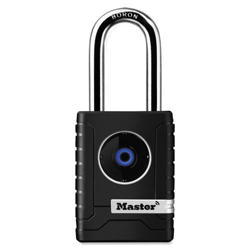 4401DLH Bluetooth Padlock, Outdoor, Black/Silver, 2.21" Width-(MLK4401DLH)