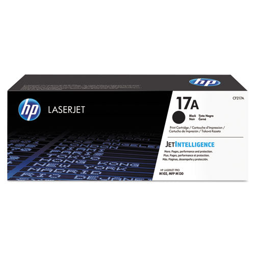 HP 17A, (CF217A) Black Original LaserJet Toner Cartridge-(HEWCF217A)