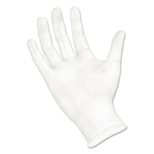 Exam Vinyl Gloves, Powder/Latex-Free, 3 3/5 mil, Clear, X-Large, 100/Box-(BWK361XLBX)