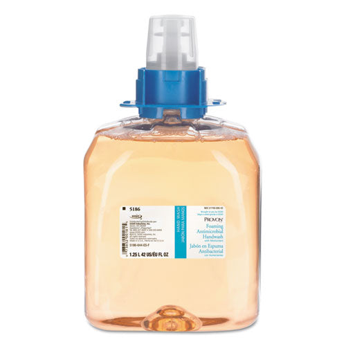 Foam Antimicrobial Handwash, Moisturizer, FMX-12 Dispenser, Light Floral, 1,250 mL Pump-(GOJ518604EA)