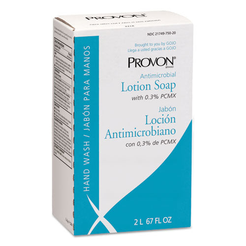 Antimicrobial Lotion Soap with Chloroxylenol, Citrus Scent, 2 L NXT Refill, 4/Carton-(GOJ221804)