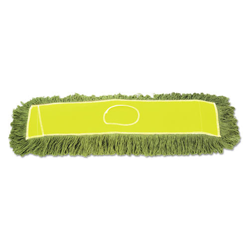 Echo Dustmop, Synthetic/Cotton, 36" x 5", Green, 12/Carton-(BWKECHO365LGSP)