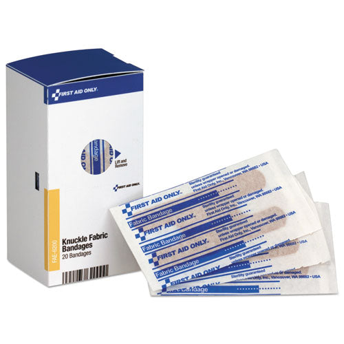 Refill for SmartCompliance Gen Business Cabinet, Knuckle Fabric Bandages, 20/Box-(FAOFAE6200)