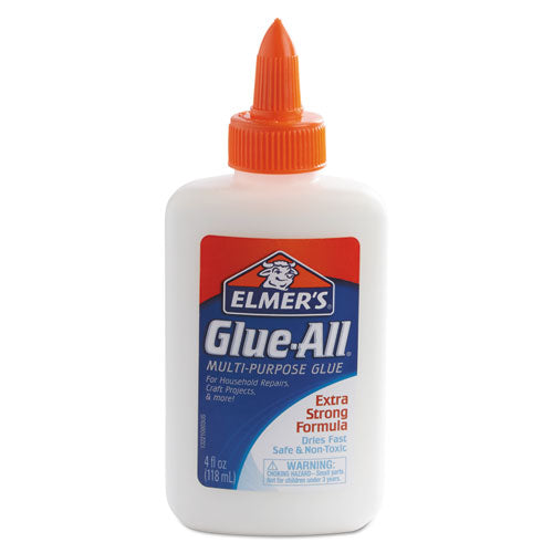 Glue-All White Glue, 4 oz, Dries Clear-(EPIE1322)