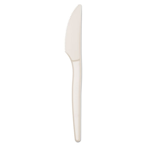 Plant Starch Knife - 7", 50/Pack, 20 Pack/Carton-(WNAEPS001)