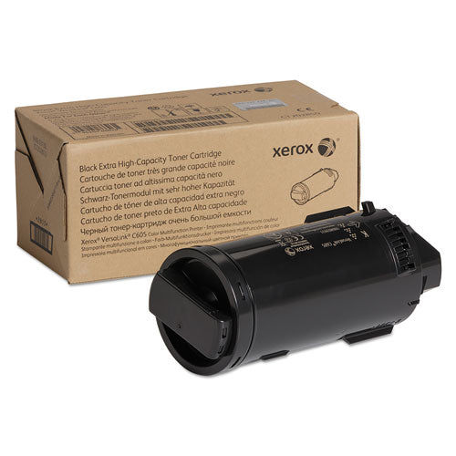106R03931 Extra High-Yield Toner, 16,900 Page-Yield, Black-(XER106R03931)