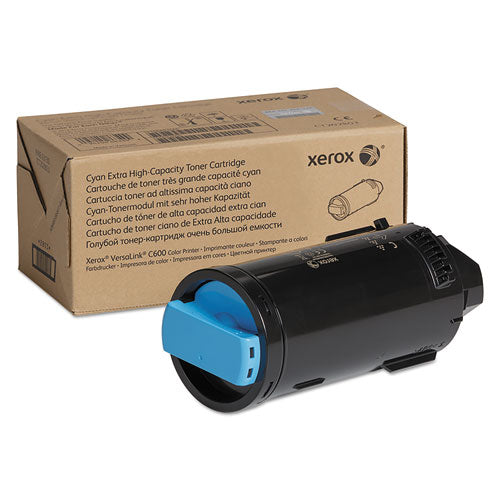 106R03916 Extra High-Yield Toner, 16,800 Page-Yield, Cyan-(XER106R03916)
