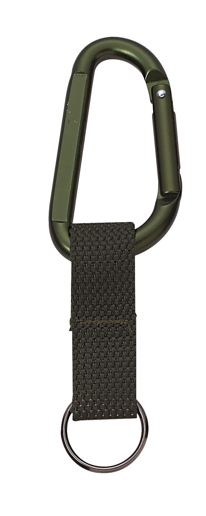 Rothco Jumbo 80MM Carabiner With Web Strap Key Ring