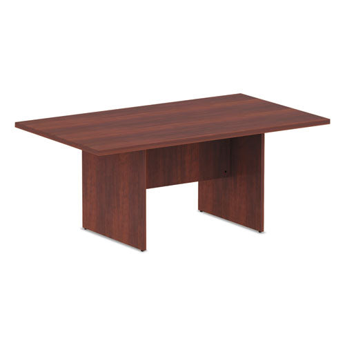 Alera Valencia Series Conference Table, Rectangular, 70.88w x 41.38d x 29.5h, Medium Cherry-(ALEVA717242MC)