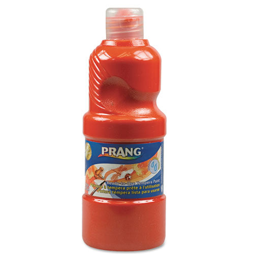 Washable Paint, Orange, 16 oz Dispenser-Cap Bottle-(DIX10702)