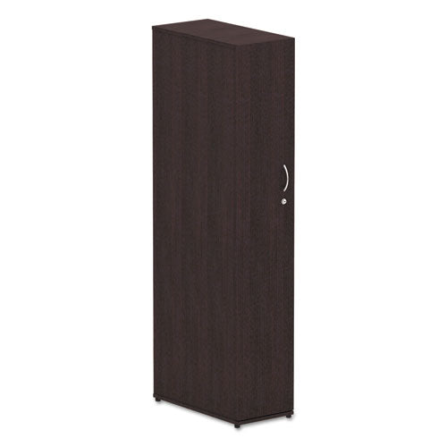 Alera Valencia Series Wardrobe, 11.88w x 22.78d x 65h, Espresso-(ALEVA621224ES)