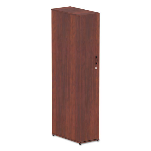 Alera Valencia Series Wardrobe, 11.88w x 22.78d x 65h, Medium Cherry-(ALEVA621224MC)