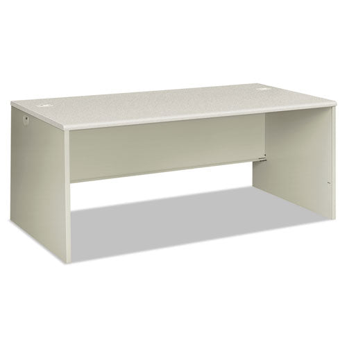 38000 Series Desk Shell, 72" x 36" x 30", Light Gray/Silver-(HON38934B9Q)