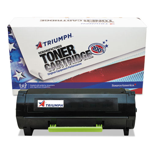 Remanufactured 50F0HA0/50F1H00 High-Yield Toner, 5,000 Page-Yield, Black-(SKLMSMX310)