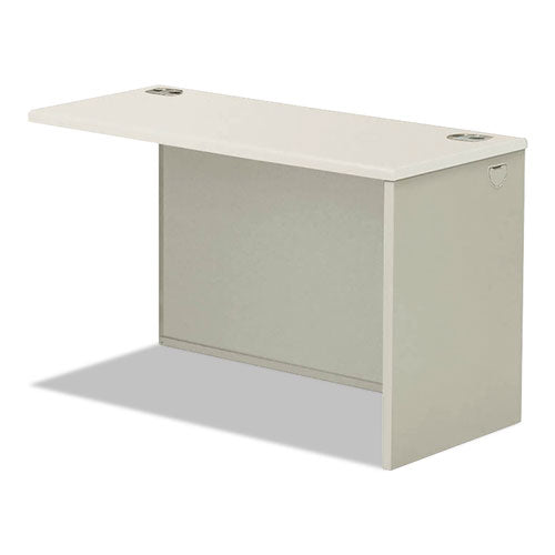 38000 Series Return Shell, Right, 33.75w x 65d x 4.19h, Silver Mesh/Light Gray-(HON38945RB9Q)