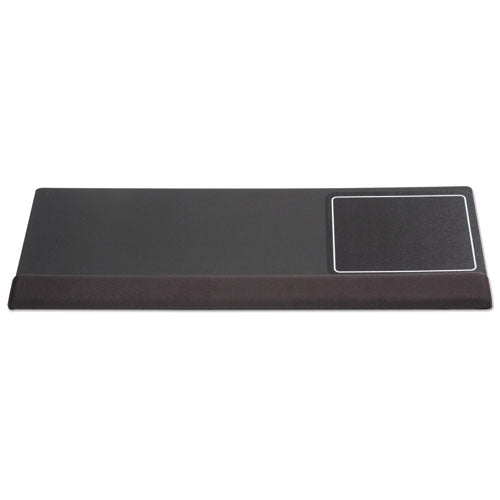 Extended Keyboard Wrist Rest, 27 x 11, Black-(KCS52306)